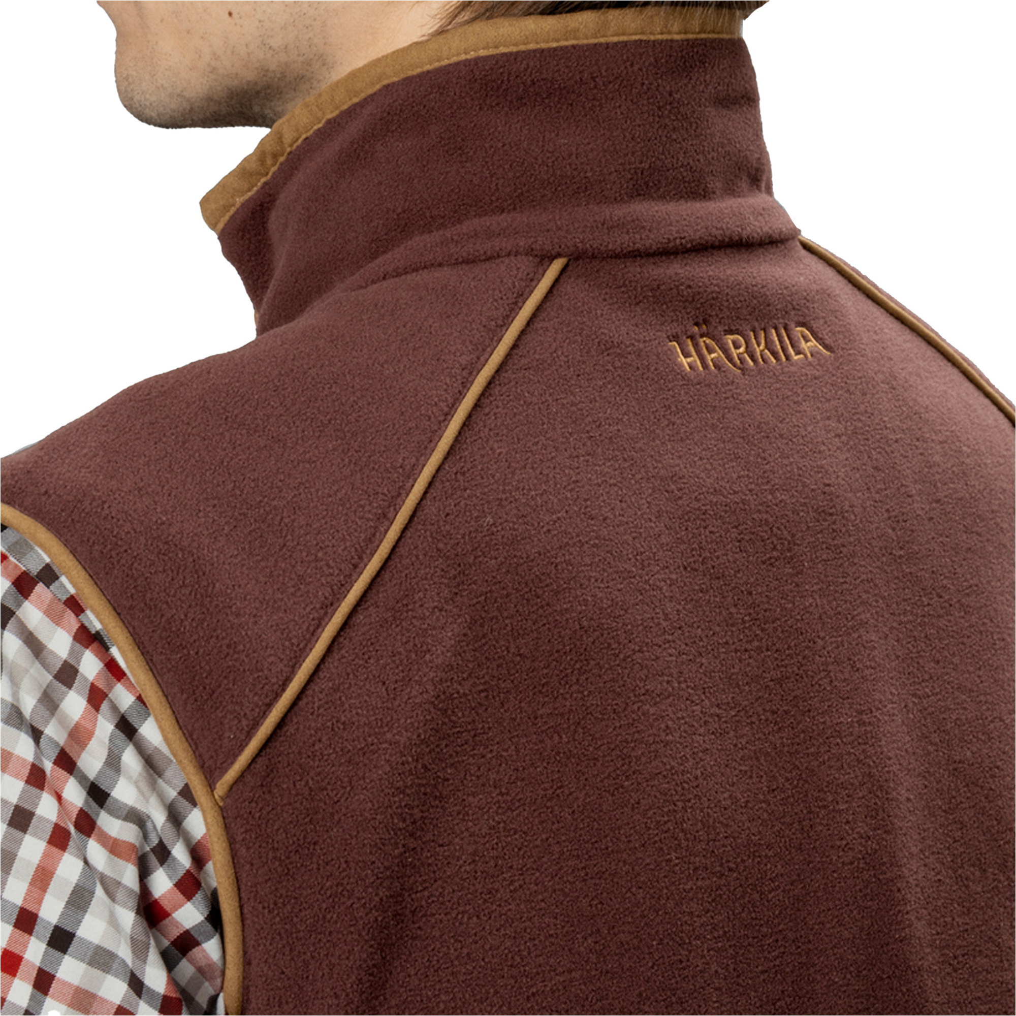 2026 Harkila Herren Sandhem 200 Weste 1201153 - Burgundy